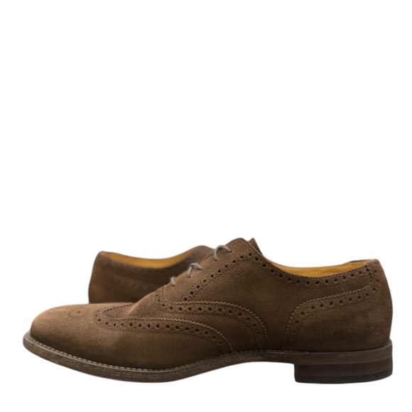 CHARLES TYRWHITT SUEDE OXFORD SHOES - Picture 4 of 10